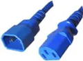 Advanced Cable Technology C13 - C14 - 1.20m 1.2m C13-Koppler C14-Koppler Blau Stromkabel (AK5109)