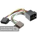 AIV ISO Autoradio Adapter für Opel, Suzuki - Strom + 4 Lautsprecher