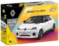 1:35 Klemmbausteinmodell Renault 5 E-Tech weiß 78 Bausteine COBI 24675 OVP