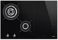 SMEG Kochfeld Gas/Induktion CLASSICA - PM3743D, Schwarz