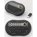 CTFWIKE-4 Wireless Funk-Tastatur mit Maus-Stick (10m Reichweite) [DE-Layout]