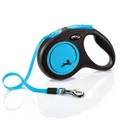 Flexi Hundeleine New Neon Gurt M neonblau  Hundeleine