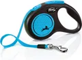 Flexi Neu Neon M Klebeband 5m Blau Hundeleine