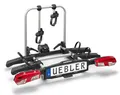 Uebler Heckträger H21 Z 90° Abklappwinkel - Fahrradträger für 2 Fahrräder - E-Bike geeignet - Aluminium - Wegklappbar - 60 kg Zuladung