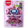 Amos 4D Fruit Gummy Grape Burst 65g Fruchtgummi