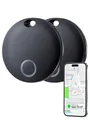 S&T Design Smart Tag Koffer Hunde Tracker kompatibel mit Apple Wo GPS-Tracker (iOS GPS Tracker Wasserdicht Wo Ist Kompatibeler Tracker für Apple MFi)
