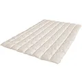 Öko Planet Bettdecke Medium 100% Bio Baumwolle 135x200 cm, Ganzjahresdecke für Allergiker geeignet, waschbar, Verschiedene Größen