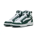 PUMA Unisex Rebound V6 Sneaker, Puma White Dark Myrtle, 37 EU