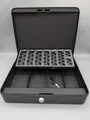 Olympia CB 770 Plus Geldkassette 6031 Stahl abschließbar Münzzählbrett schwarz