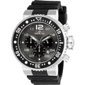 Invicta Pro Diver 26732 Herren Uhr - Quarzwerk - Edelstahl mit Zifferblatt in Schwarz - 52 mm - Silber