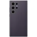 Samsung Galaxy S24 Ultra Hülle Samsung Veganes Leder Dunkelviolett