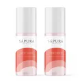 SAPURA Health Hautcreme Wärmesalbe Schmerzsalbe Roll-On - Extra Stark für Rücken & Schulter, 2-tlg.