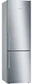 BOSCH Kühl-/Gefrierkombination Serie 6 KGE398IBP, 201 cm hoch, 60 cm breit, Länger frisch dank VitaFresh XXL & kein Abtauen mehr.