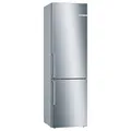 Bosch Hausgeräte KGE398IBP Serie 6 Freistehende Kühl-Gefrier-Kombination/B / 201 cm / 119 kWh/Jahr/Inox-antifingerprint / 249 L Kühlteil / 94 L Gefrierteil/LowFrost/VitaFresh