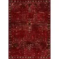 OTTO home Teppich Clovis, rechteckig, Höhe: 11 mm, Teppich im Orient-Design, mit Bordüre, Vintage rot 160 cm x 230 cm x 11 mm