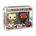 Funko Pop! Star Wars – Qui-Gon Jinn vs. Darth Maul (2-Pack) | Exklusive Vinyl Fi
