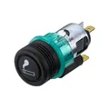 Zigarettenanzünder 24 V Flachstecker Einbau HELLA für u.a. AUWÄRTER