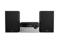 Philips TAM4205M2/12 Home-Stereoanlage Heim-Audio-Mikrosystem 80 W Schwarz, Silber