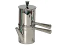Ilsa Napoletana Kaffeemaschine, Edelstahl, Silber, für 6 Tassen