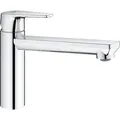 Spültischmischer Grohe Bauedge Schwenkauslauf Ausladung 222 mm chrom