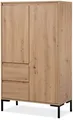 finori Highboard Kommode Schrank Sideboard Korsika Artisan Oak 81 x 139 x 40 cm
