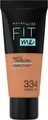 Maybelline New York Fit Me! Matte + Poreless Make-Up 334 Warm Tan Foundation (flüssig) 30ml Flüssige Foundation