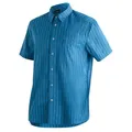 Maier Sports Herren Mats Kurzarmhemd - 64 - blue check