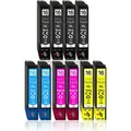 10er Pack Druckerpatronen 16 16XL kompatibel mit Epson WF-2660