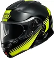 Helm Helmet Motorrad Modular Shoei NEOTEC 2 Separator TC 3 Black Gelb Fluo TG-S
