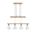 Lindby Esszimmer-Hängeleuchte Simeon Hängeleuchte Lampe Leuchte E14 messing m236