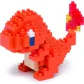 Nanoblock Pokemon: Charmander Nanoblock - Orange