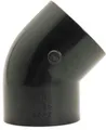 Setma PVC-Klebe-Winkel 45° /Ø 3,2 cm/grau  Winkelfitting