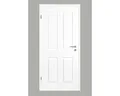 Pertura Zimmertür Pila 04 weiß lackiert (ähnlich RAL 9010) 73,5x198,5 cm Links