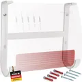 Wandhalterung für Fritzbox 7690 5690 5590 Fiber, 4690 & 7590 AX – stabile Halterung für bessere Belüftung & sicherer Halter auch unter Tisch und Decke – Nicht für 7590 (ohne AX)