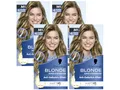 Schwarzkopf Blonde M1 Super Strähnchen (4x 103 ml), Strähnchen Set für Öl-aktiviertes Haare Aufhellen mit HaptIQ System, bis zu 6 Stufen aufhellen für sonnengeküsste Strähnchen
