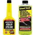 Steel Seal Dichtmittel 473ml + PowerMaxed Konzentrierte Kühler Spülung 325 ml