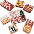 LANOLU Magnetset 7 teilig Feuerwehr Geschenke für Männer
