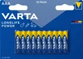 VARTA 10 Varta 4903 Longlife Power AAA / Micro Alkaline im 10er Blister Batterie
