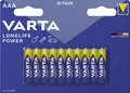 Varta Batterien 4903 LONGLIFE Power Micro AAA 10 ner pack 1,5 Volt