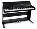 FunKey DP-88 II Digitalpiano (88 anschlagsdynamische Keyboard-Tasten, 128-fach polyphon, 360 Sounds, 160 Styles, MP3-Player, Lernfunktion, Record- & Playback-Funktion, 3 Pedale) schwarz