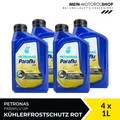 Petronas Paraflu UP Kühlerfrostschutz rot Kühlflüssigkeit 4x1 Liter = 4 Liter