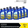 Petronas Paraflu UP Kühlerfrostschutz rot Kühlflüssigkeit 12x1 Liter = 12 Liter