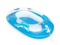 Bestway Kinderschlauchboot 102x69cm aufblasbar blau Delfin