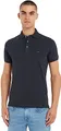 Tommy Hilfiger Herren Poloshirt Kurzarm 1985 Slim Fit, Blau (Desert Sky), S