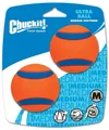 Chuckit! Ultra balls medium 1 Stk= 2-er Pack Hundeball Bälle schwimmfähig