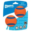 Chuckit! Ultra Ball schwimmfähig Hund M 6cm 2er-Pack Apportieren Spielzeug Hunde