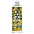 Faith In Nature Natürliches Shea & Argan Conditioner, Feuchtigkeitsspendend für lockiges Haar & trockene Kopfhaut, Vegan und tierversuchsfrei, Ohne SLS, Silikone oder Parabene, 400 ml