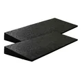 Bordsteinrampe Gummi 500x200x(8-43)mm Set=2 St. (Auffahrrampe Auffahrhilfe Auto)