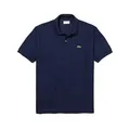 Lacoste Herren Polo-Shirt Kurzarm L1212, Männer Polo-Hemd,2 Knopf,Regular Fit,Blau,6
