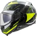 LS2, Modularer Motorradhelm ADVANT II ASTRAL H-V Yellow, M